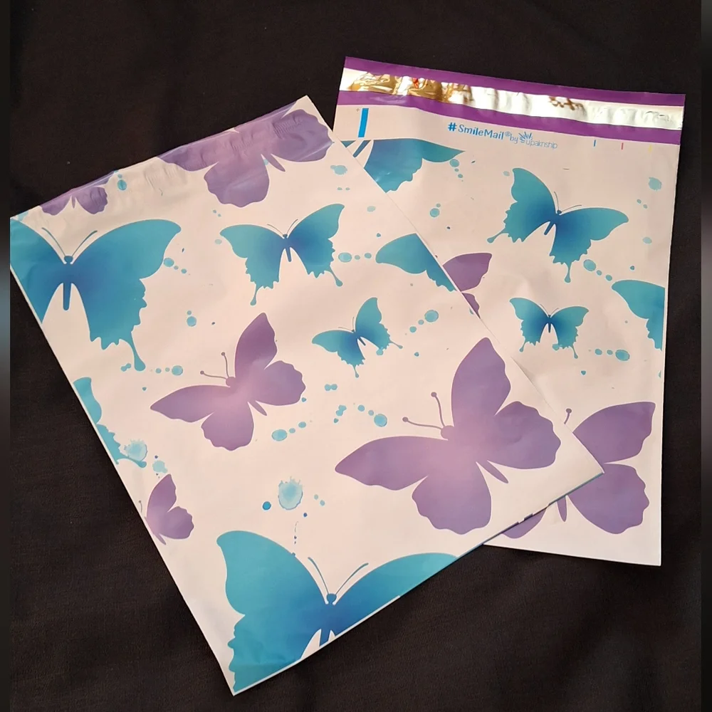 20ct. 6x9 Polymailers Random, Thank You Cards And Thank You Stickers